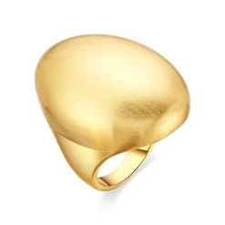 Anillo acabado en oro amarillo de 18k - Hissfu