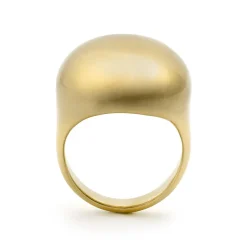 Anillo acabado en oro amarillo de 18k - Hissfu