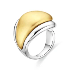 Anillo acabado en oro amarillo de 18k - Ocheck