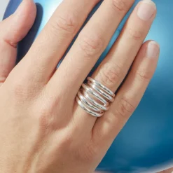 Anillo acabado en rodio - Vermixi