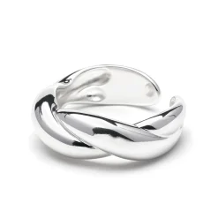 Anillo acabado en rodio - Fayna