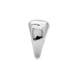 Anillo acabado en rodio - Nura