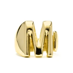 Anillo acabado oro amarillo 18k - Alphabet