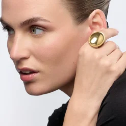 Anillo acabado oro amarillo de 18k - Sung