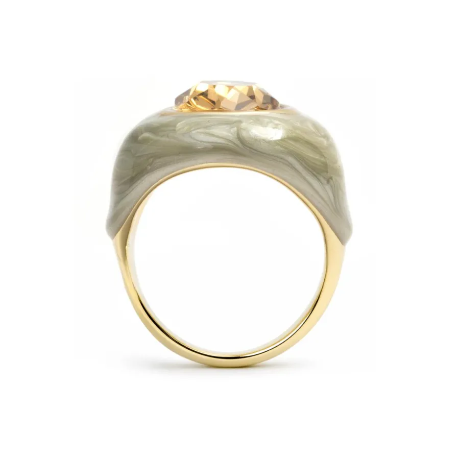 Anillo Amarke acabado oro amarillo 18k - Amarke