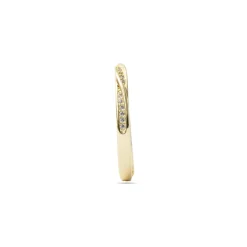 Anillo de Circonita Brillante acabado en oro amarillo de 18k - Frebal