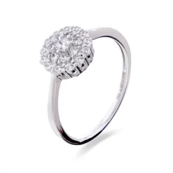 Anillo de Plata de Ley 925 acabado en rodio - Nuse
