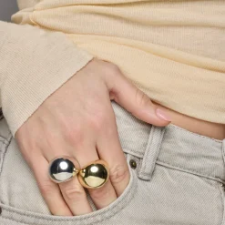 Anillo de Plata de Ley 925 acabado rodio - Likol