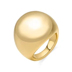 Anillo de Plata de Ley 925 acabado oro amarillo de 18k - Likol