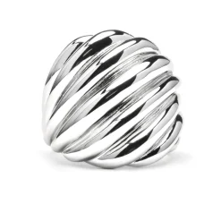 Anillo de Plata de Ley 925 acabado rodio - Goazar