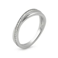 Anillo de Plata de Ley 925 y Circonita Brillante acabado en rodio - Tarmi