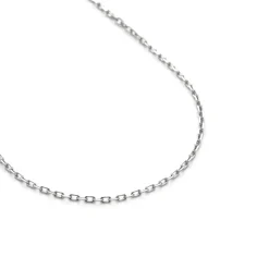 Cadena de 42cm de Plata de Ley - Drundia