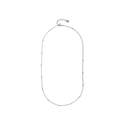Cadena de 42cm Plata de Ley 925 acabado en rodio - Tartes