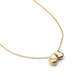 Collar acabado en oro amarillo de 18k - Saumet