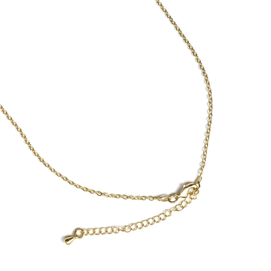 Collar acabado en oro amarillo de 18k - Saumet