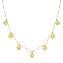 Collar acabado en oro amarillo 18K - Balark