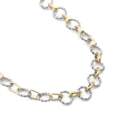 Collar acabado en oro amarillo de 18k - Liona