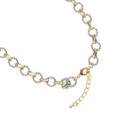 Collar acabado en oro amarillo de 18k - Liona