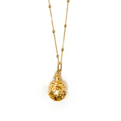 Collar acabado en oro amarillo de 18k - Kalik