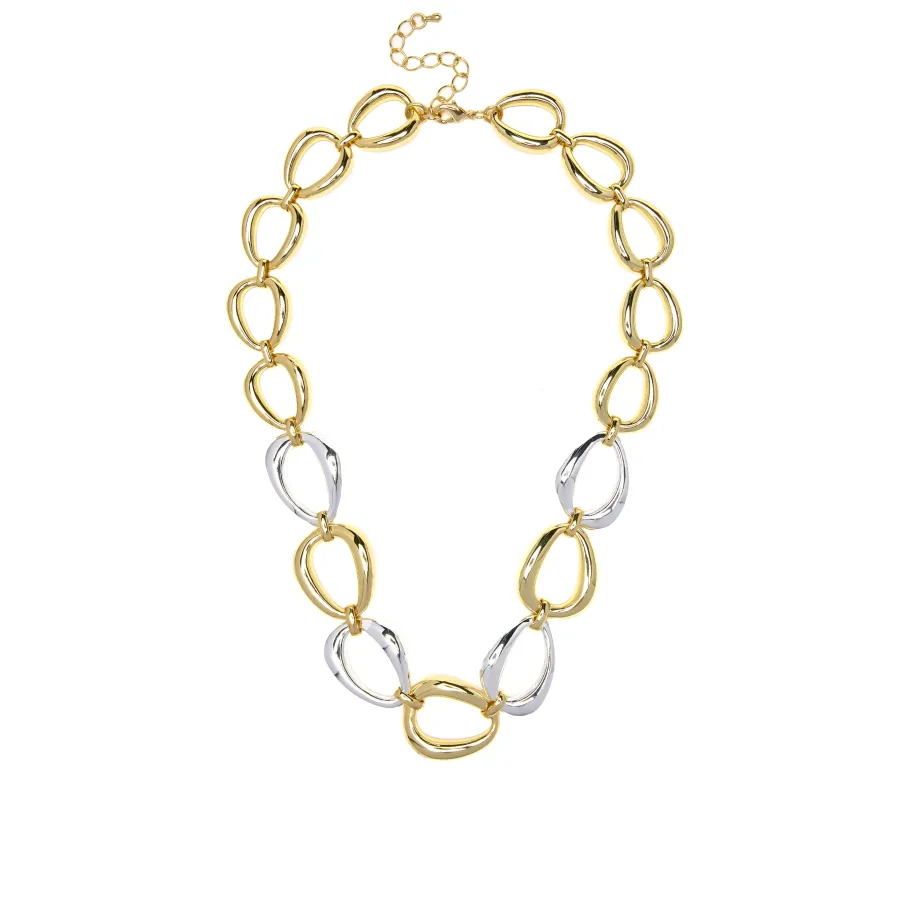 Collar acabado en oro amarillo de 18k - Hous