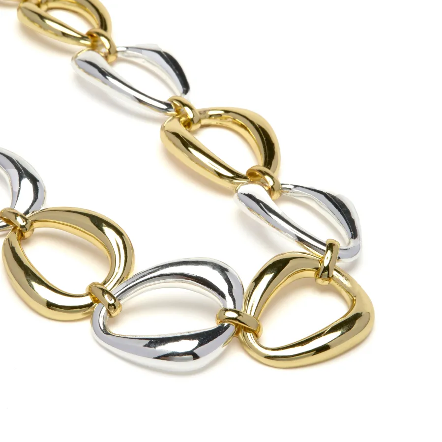 Collar acabado en oro amarillo de 18k - Hous