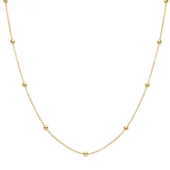 Collar acabado en oro amarillo 18K - Liydat