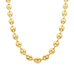 Collar acabado en oro amarillo 18K - Midyu