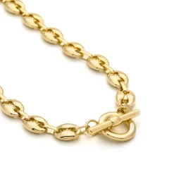 Collar acabado en oro amarillo 18K - Midyu