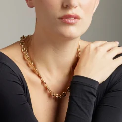 Collar acabado en oro amarillo 18K - Midyu