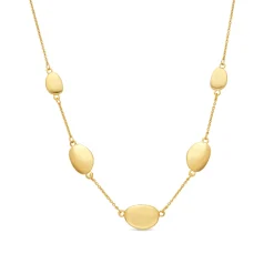 Collar acabado en oro amarillo de 18k - Biona