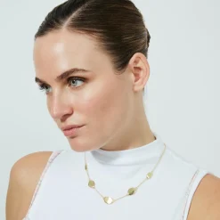 Collar acabado en oro amarillo de 18k - Biona