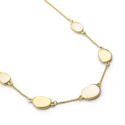 Collar acabado en oro amarillo de 18k - Biona