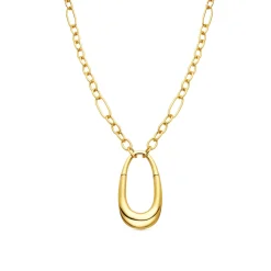 Collar acabado oro amarillo de 18k - Othoai