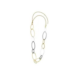 Collar acabado oro amarillo de 18k - Lingi