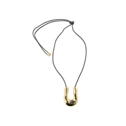 Collar acabado oro amarillo de 18k - Yilao
