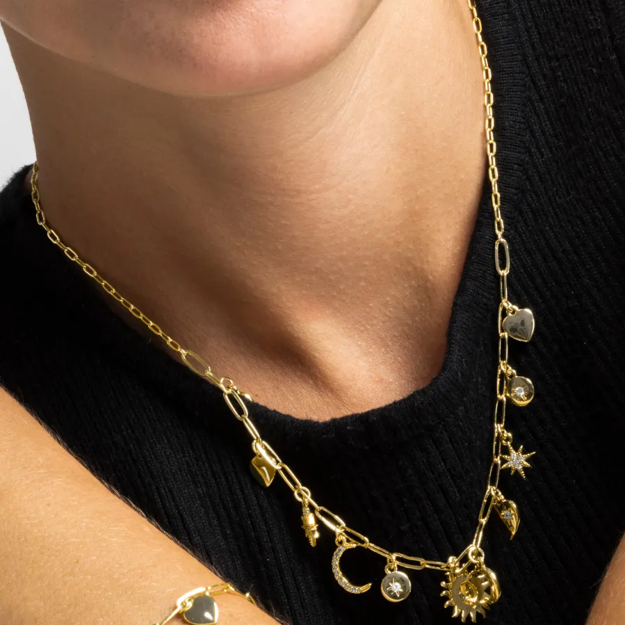 Collar acabado oro 18k - Nafir