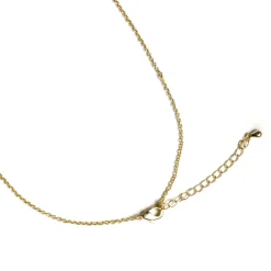 Collar de Circonita Brillante acabado en oro amarillo de 18k - Lepua