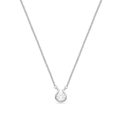 Collar de Circonita Brillante acabado en rodio - Ceol