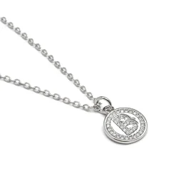 Collar de Circonita Brillante acabado en rodio - Alphabet