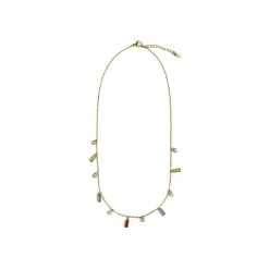 Collar de Circonita Multicolor acabado en oro amarillo de 18k - Othly