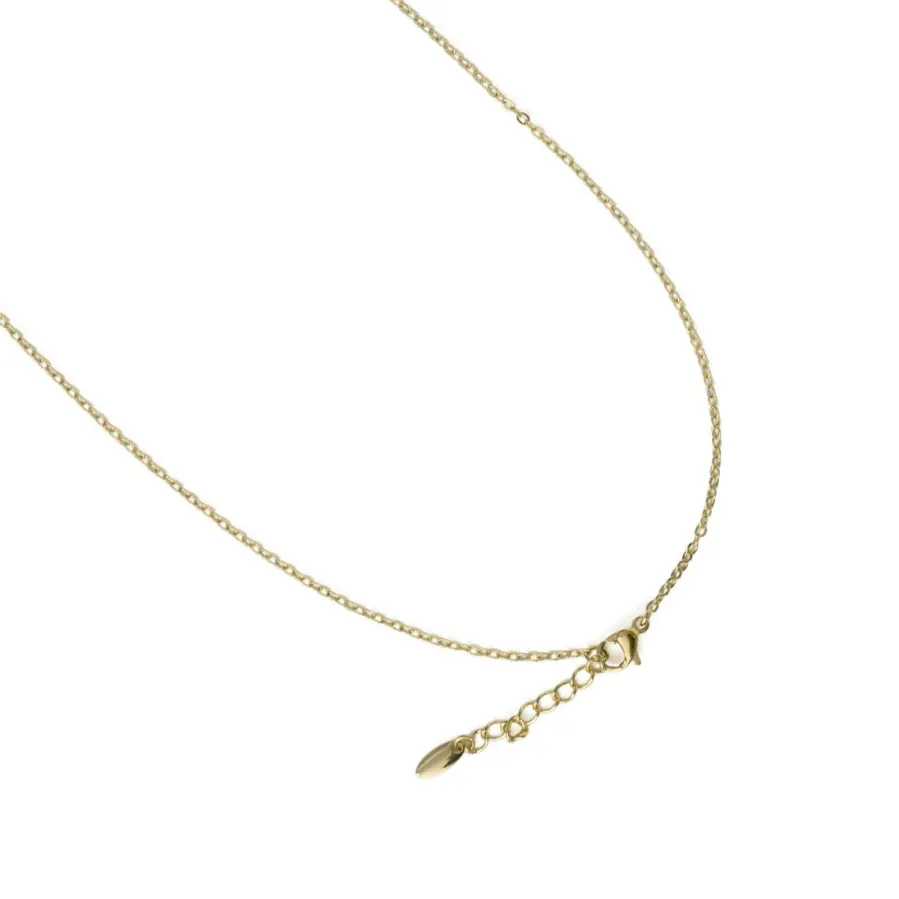 Collar de Circonita Multicolor acabado en oro amarillo de 18k - Ayisha