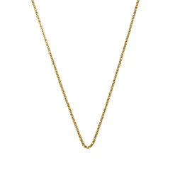 Collar de 45cm acabado en Oro Amarillo de 18k - Akido