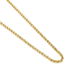 Collar de 45cm acabado en Oro Amarillo de 18k - Akido