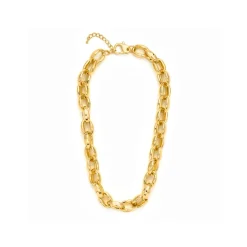 Collar de 45cm acabado en Oro Amarillo de 18k - Aula