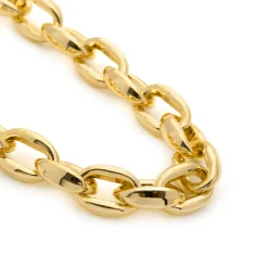 Collar de 45cm acabado en Oro Amarillo de 18k - Aula