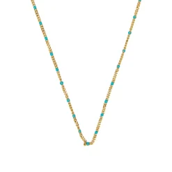 Collar de 45cm acabado en Oro Amarillo de 18k - Abma