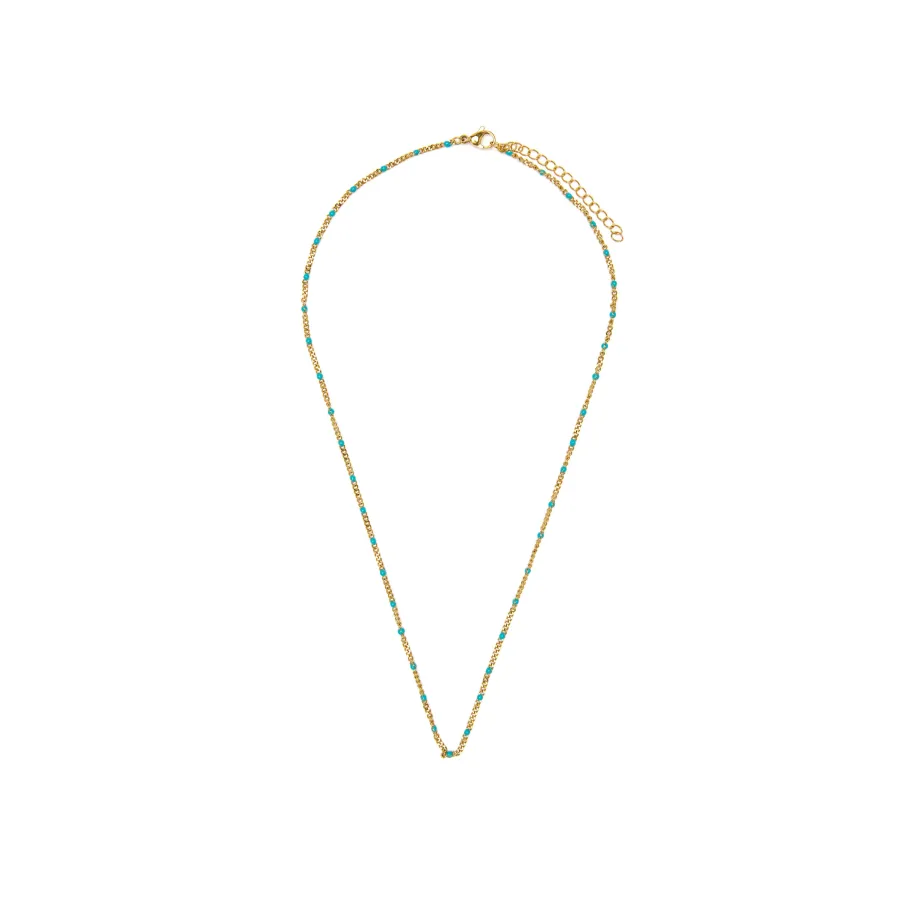 Collar de 45cm acabado en Oro Amarillo de 18k - Abma