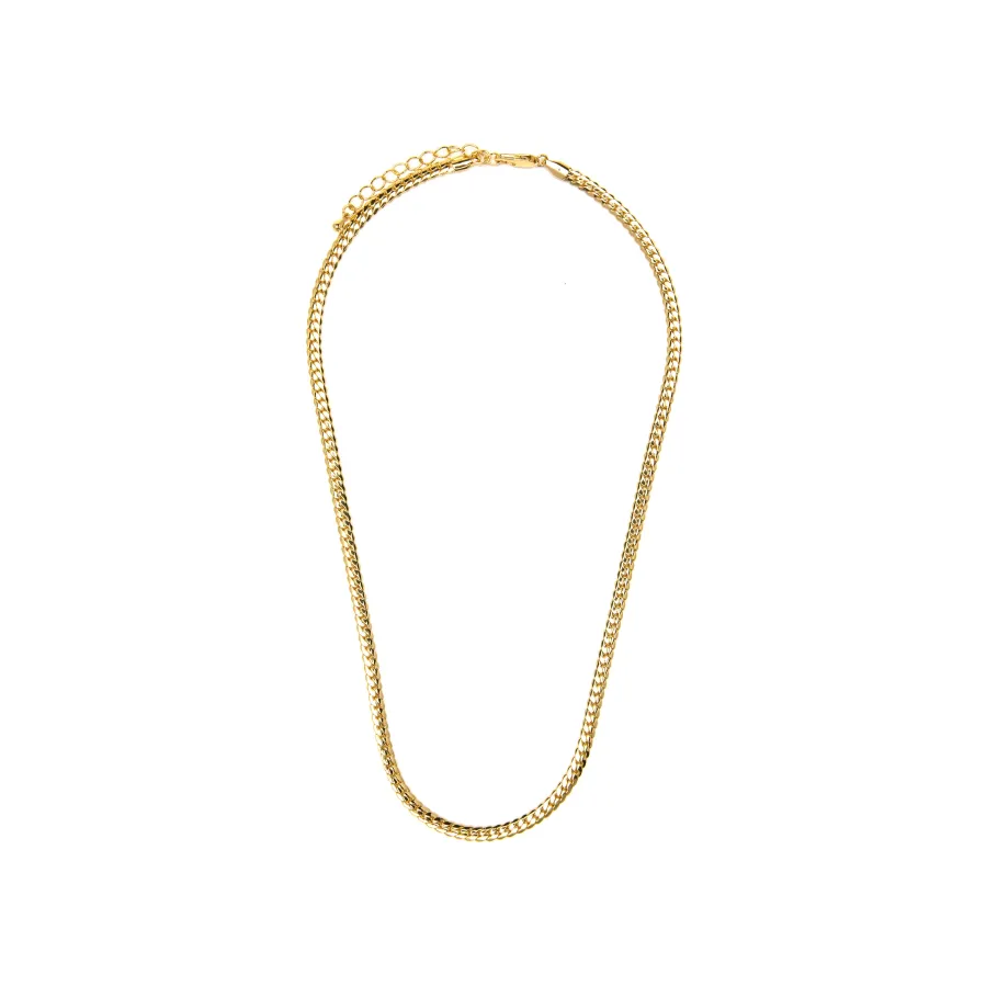Collar de 47cm acabado en Oro Amarillo de 18k - Nanja