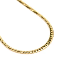 Collar de 47cm acabado en Oro Amarillo de 18k - Nanja