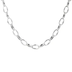 Collar de 42cm acabado en rodio - Hande